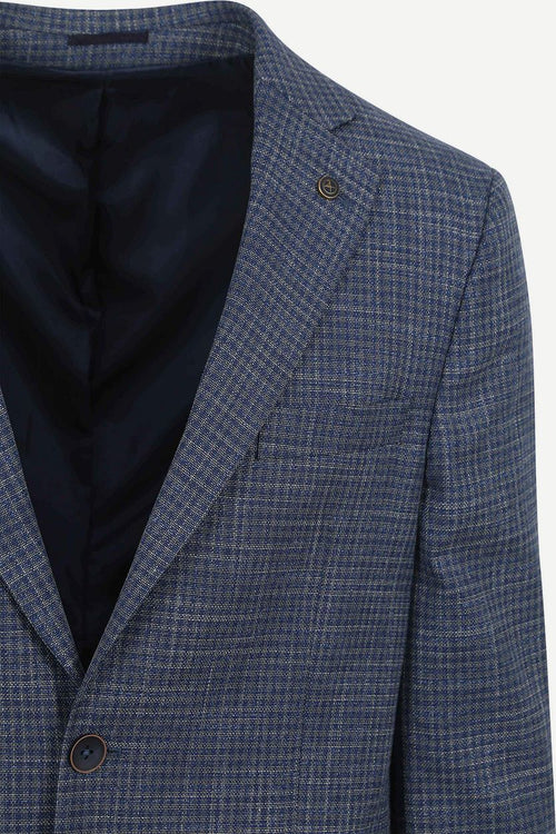 Colbert royal blauw ruiten