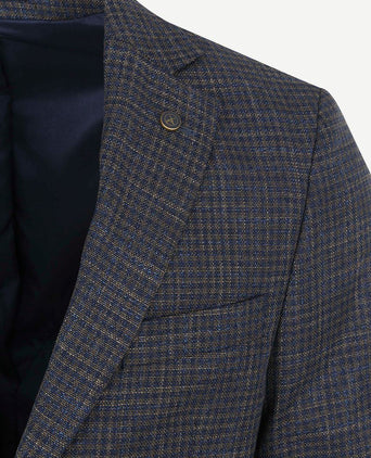 Colbert royal bruin blauw