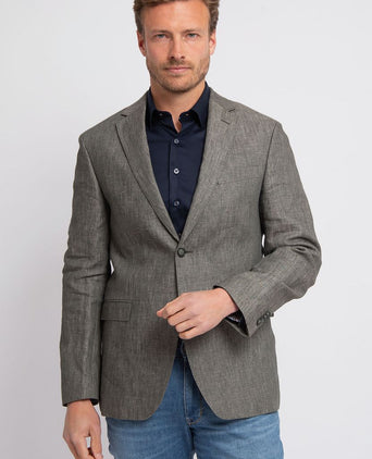 Blazer linnen groen
