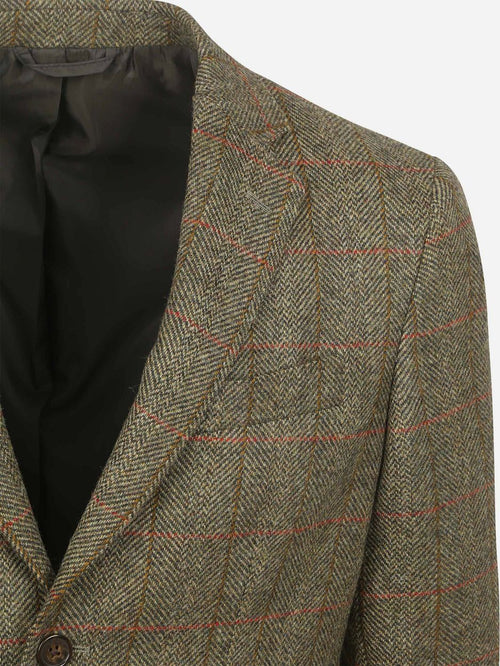 Steppin' Out colbert wol groen