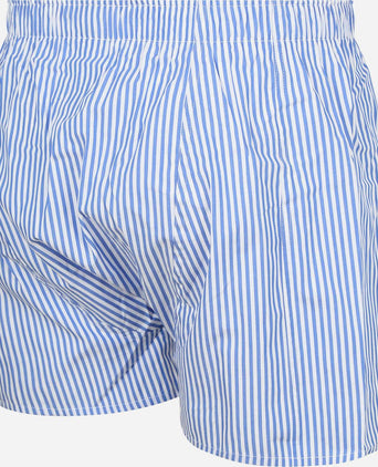 Boxershort stripe blauw