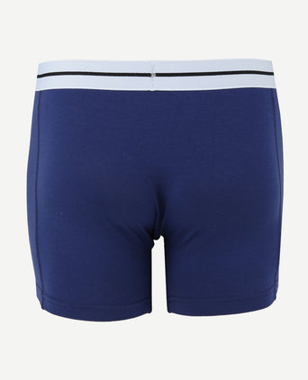 Boxer zwart blauw (2-pack)