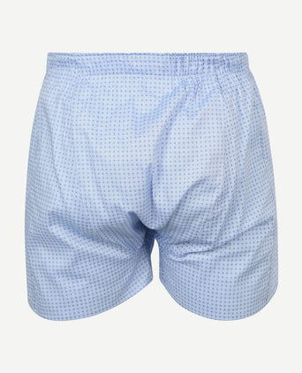 Boxershort Oxford licht blauw