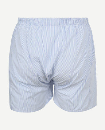 Boxershort striped blauw
