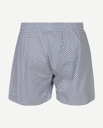 Boxershort bloem blauw