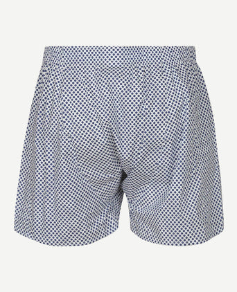 Boxershort bloem blauw