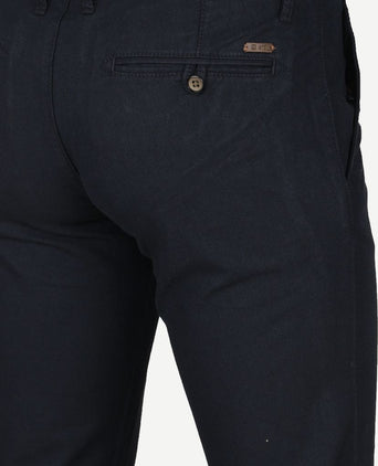 Chino dessin donkerblauw