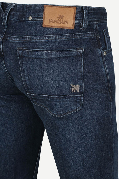 Jeans v7 rider steel washed blue