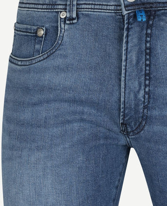 Jeans Lyon tapered future flex blauw