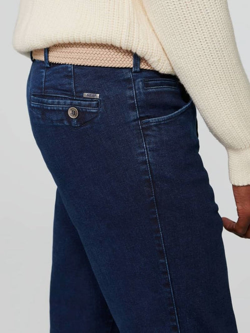 Meyer jeans Dublin donkerblauw | Slim-fit