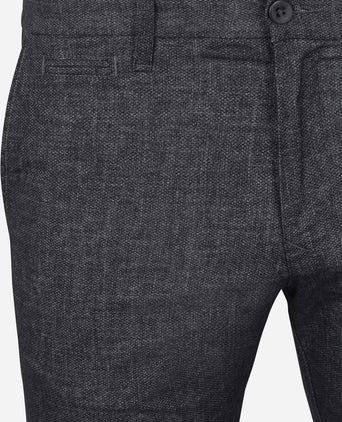 Broek Lennox melange donkerblauw
