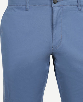 Chino newbury light twill blauw
