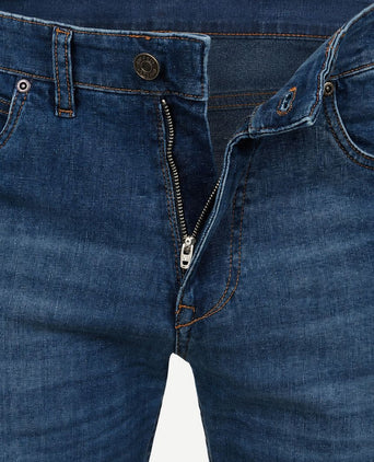 Bradley broek stone used blauw