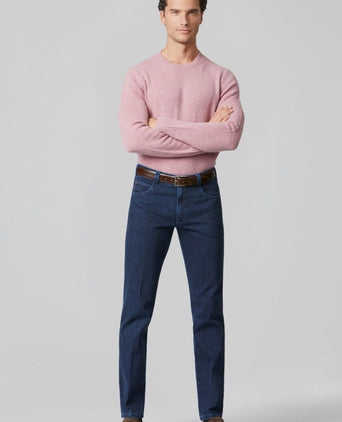 Jeans broek Diego donkerblauw
