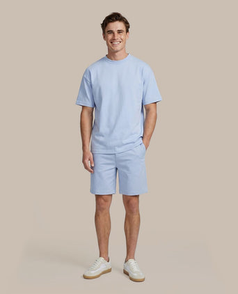 Rink short heavy jersey blauw
