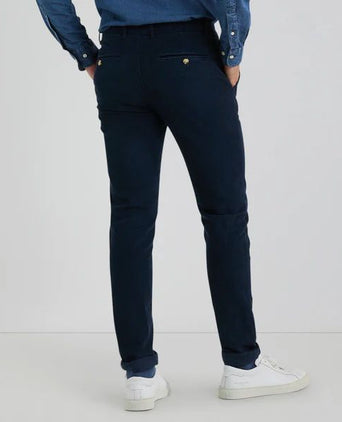 Chino corduroy donkerblauw