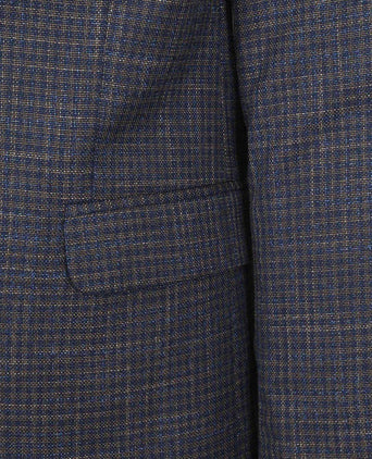 Colbert royal bruin blauw