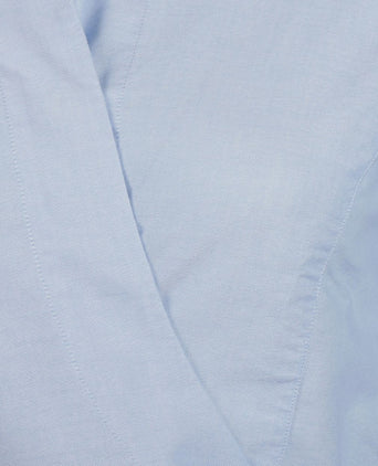 Wikkel blouse julia Oxford lichtblauw