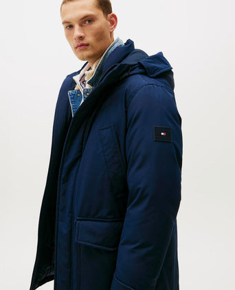 Tommy Hilfiger rockie parka donkerblauw | Regular-fit