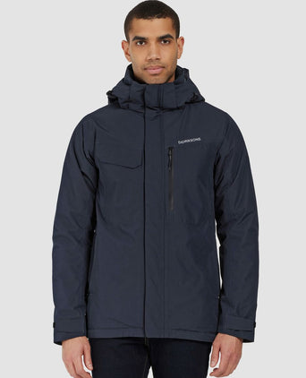 Didriksons stefan jas donkerblauw | Regular-fit