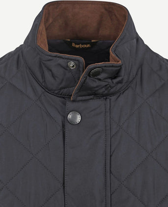 New lowerdale gilet donkerblauw
