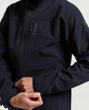 Softshell jack zwart