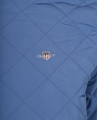 Jas gewatteerd vintage blauw