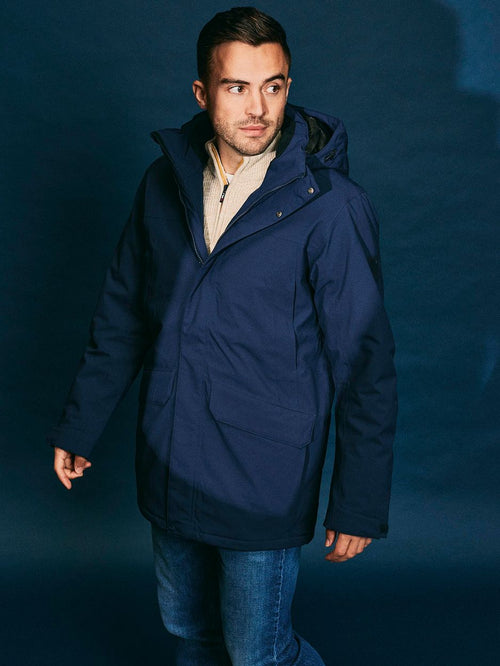 Chris mpc jacket donkerblauw