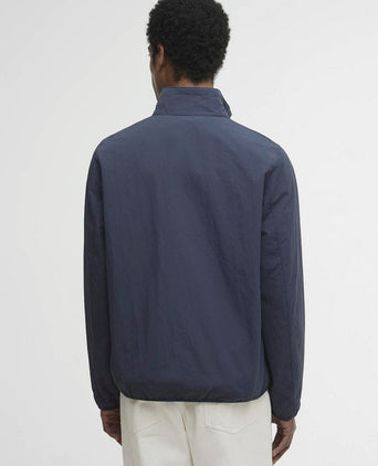 Reversible korbel jas donkerblauw