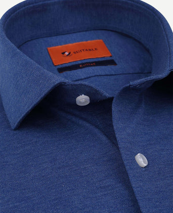 Knitted royal blauw
