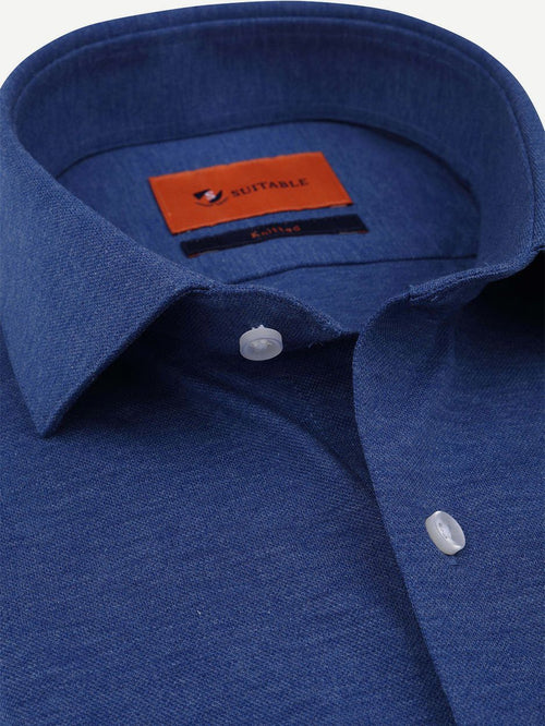 Knitted royal blauw
