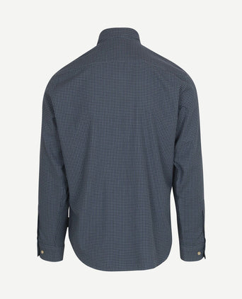 Overhemd ruiten blauw