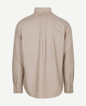 Gant shirt Oxford beige | Regular-fit