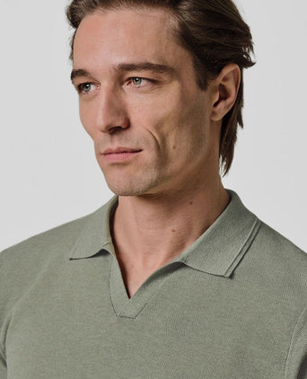 Poloshirt riva luxury structure groen