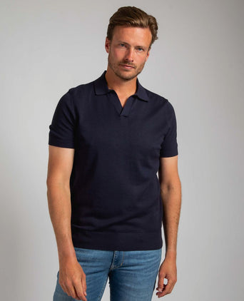 Polo riva compact donkerblauw