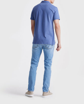 The James poloshirt royal blauw