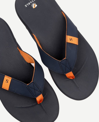 Slippers donkerblauw