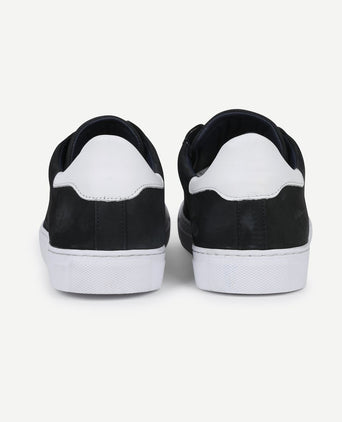 Nubuck seron sneaker donkerblauw