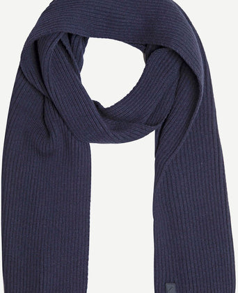 Muts en sjaal donkerblauw