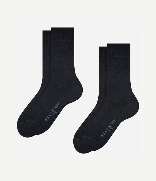 Swing sokken (2-pack) donkerblauw