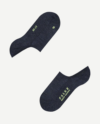 Keep warm sneaker sok donkerblauw