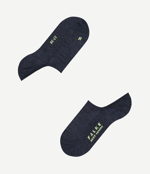 Keep warm sneaker sok donkerblauw