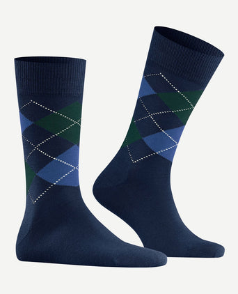 Burlington wol Edinburgh blauw 6879