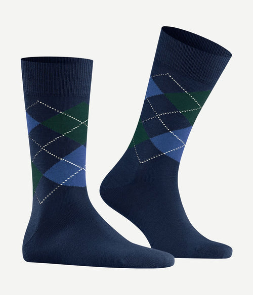 Burlington wol Edinburgh blauw 6879