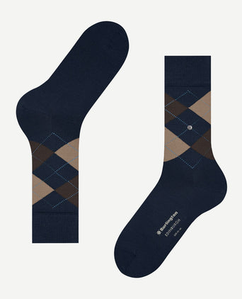 Burlington wol Edinburgh blauw 6121