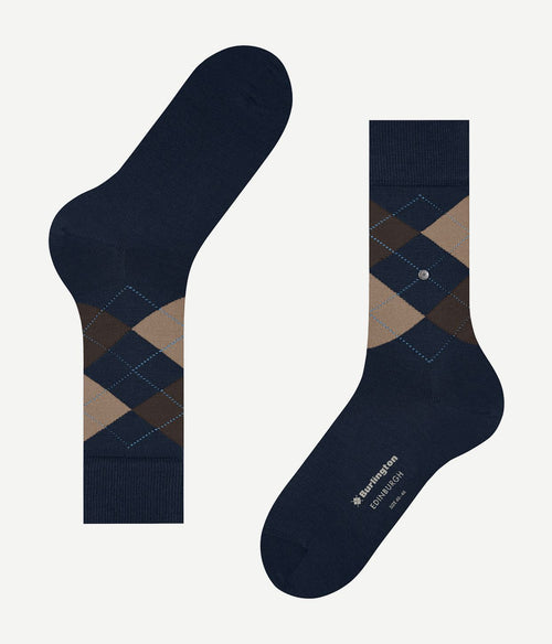 Burlington wol Edinburgh blauw 6121