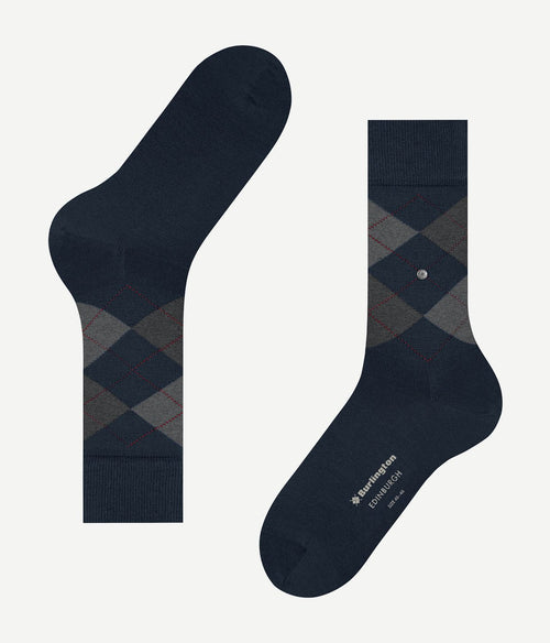 Burlington wol Edinburgh blauw 6123