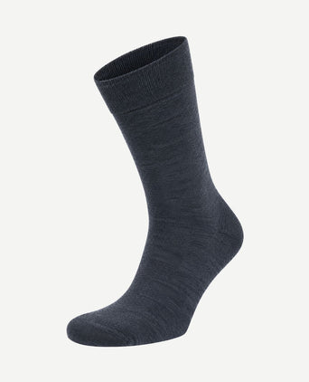 Merino sokken jeans blauw (2-pack)