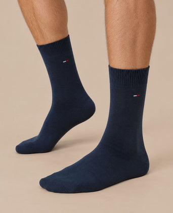 (2-pack) sokken birdseye blauw 004