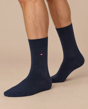 (2-pack) sokken birdseye blauw 033